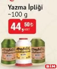 ALTINBAŞAK YAZMA İPLİĞİ 100 G ALTINBAŞAK YAZMA İPLİĞİ 100 G